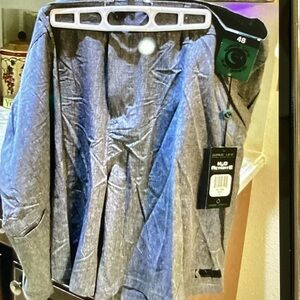 Men’s size 48 NWT Wave Life stretch UV Protection Anti Microbial Gray Shorts